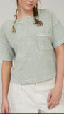 Washed Rib Top