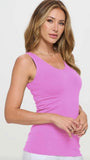 Reversible V Or U Neckline Seamless Tank