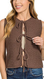 Tie Front Sweater