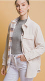 Corduroy Reversible Button Down Jacket