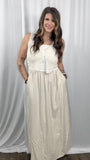 Strapless Midi Dress