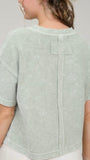 Washed Rib Top