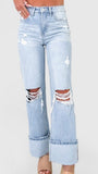 Beau Blue Straight Jeans