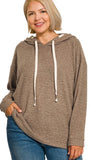 Plus Soft Brushed Hoodie