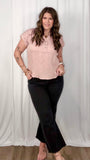 Crochet Button Top