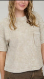 Washed Rib Top