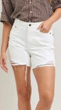Judy Blue White Shorts