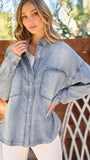 Relaxed Denim Shirt