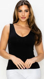 Short Version Reversible Seamless Tank
