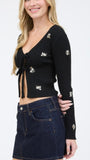 Embroidery Cardigan