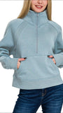 Half Zip Sweatshirt