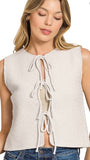 Tie Front Sweater