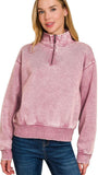 Fleece Zip Sweatshirt