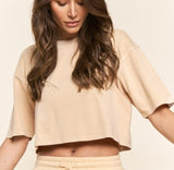Mellow Yellow Washed Look Tee
